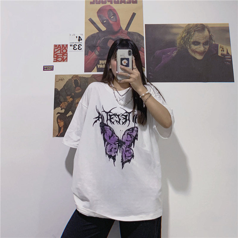 Butterfly Oversized Graphic Tee
