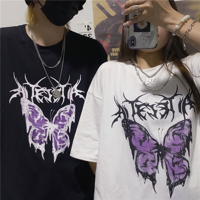 Butterfly Oversized Graphic Tee