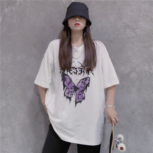 Butterfly Oversized Graphic Tee