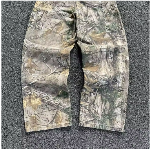 Woodland Camo Baggy Denim
