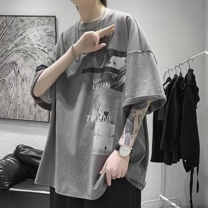 Midnight Graphic Box Tee