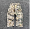 Woodland Camo Baggy Denim